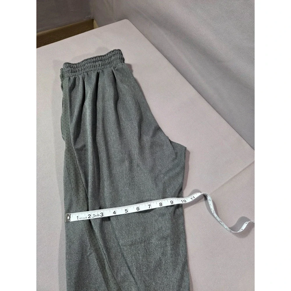 Nike Joggers Mens Medium Gray Dri Fit Stretch Athletic Running Gym Active Pants